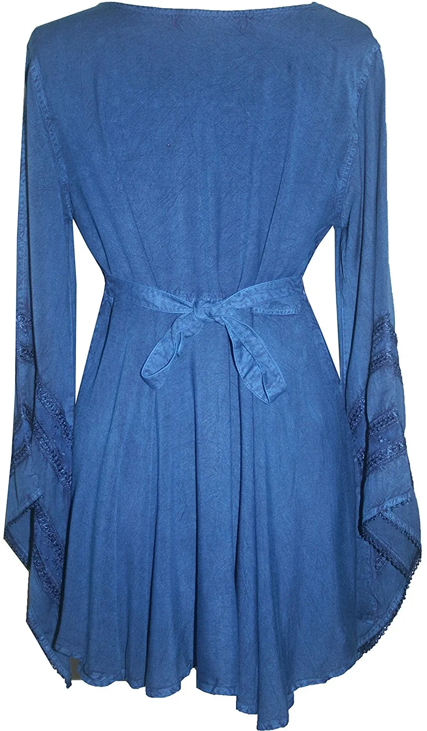 11 B Gypsy Medieval Stylish Bohemian Flare Corset Tunic