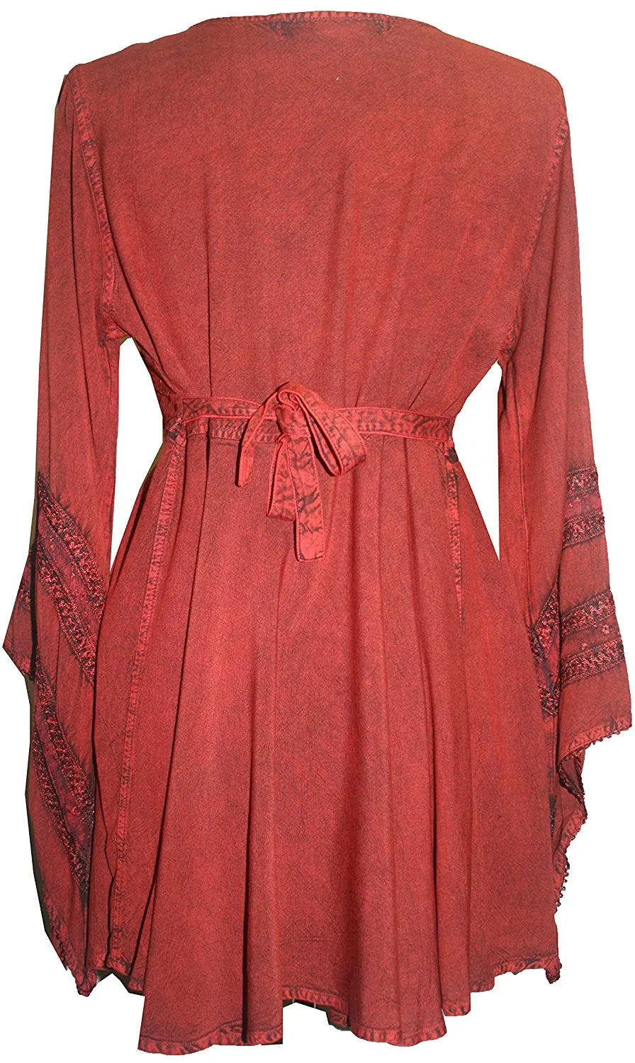 11 B Gypsy Medieval Stylish Bohemian Flare Corset Tunic