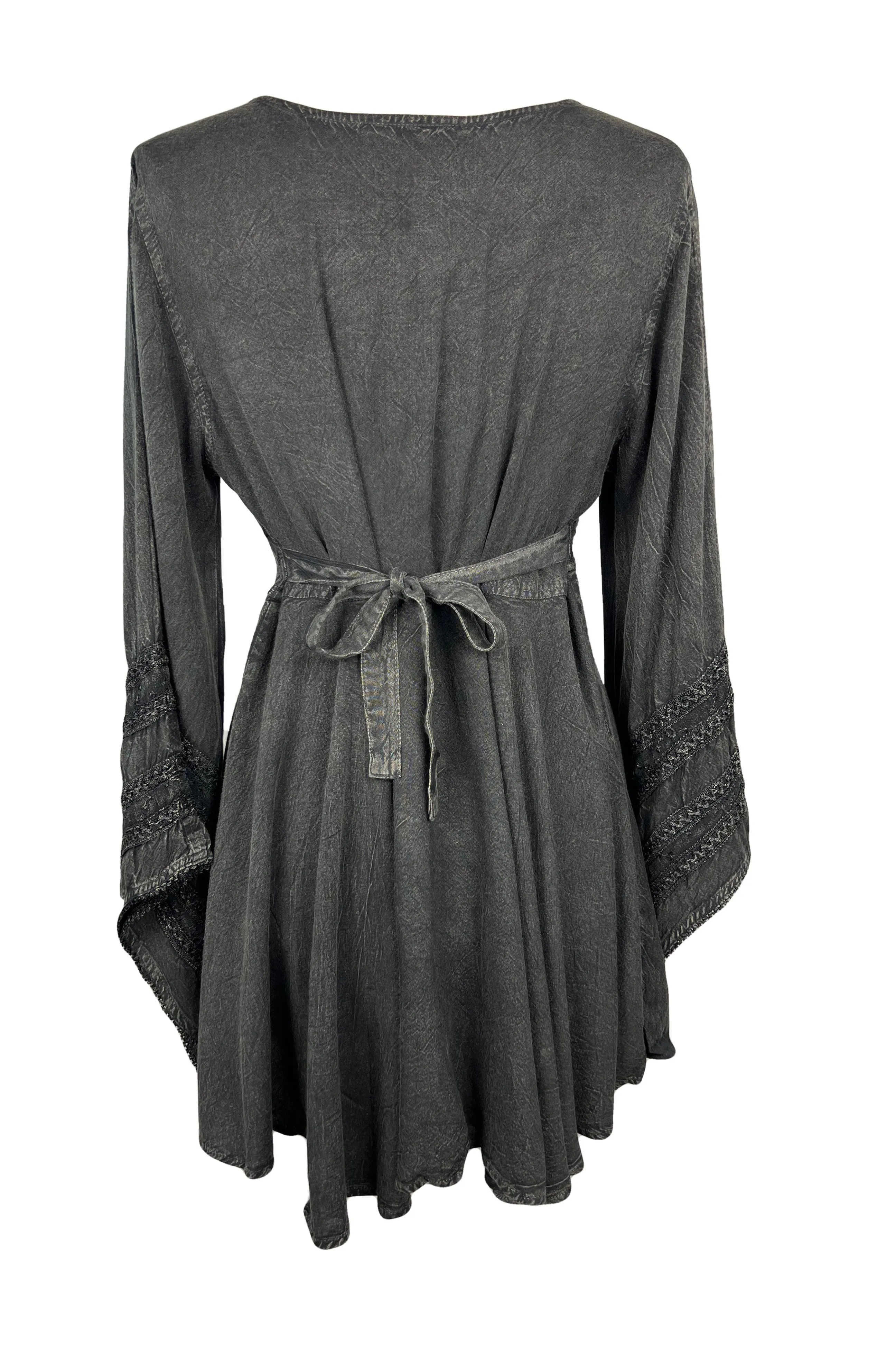 11 B Gypsy Medieval Stylish Bohemian Flare Corset Tunic
