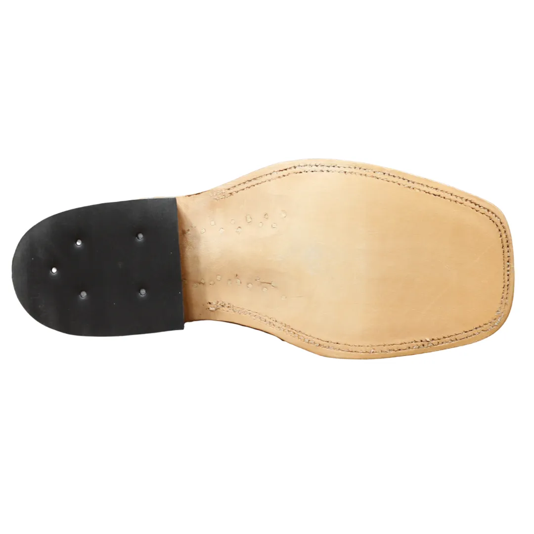 Anderson Bean Chestnut Black Hawk with Emerald Chief Tops