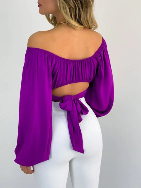 Balloon Sleeve Top
