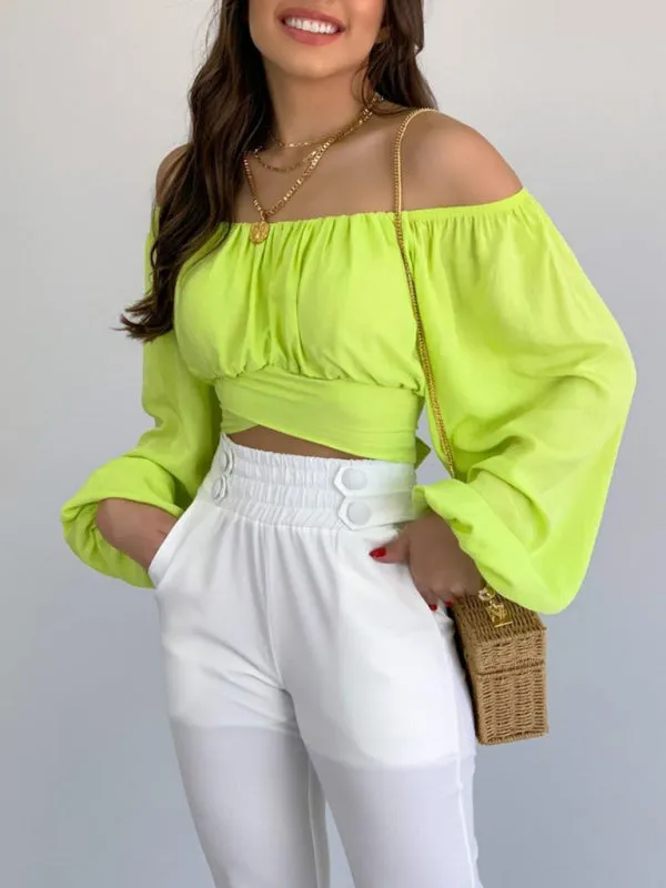 Balloon Sleeve Top