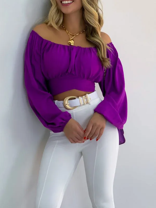 Balloon Sleeve Top