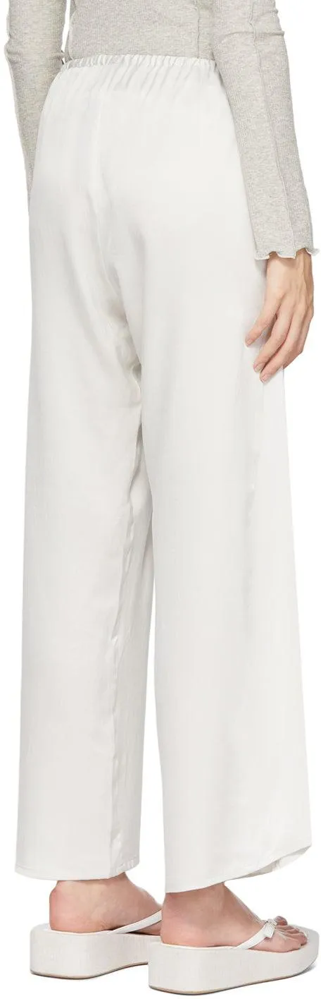 Baserange Grey Silk Mir Lounge Pants