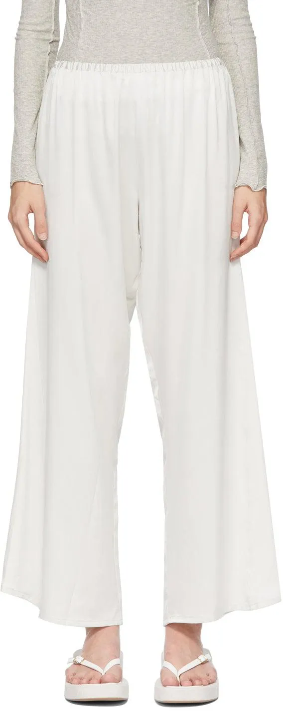 Baserange Grey Silk Mir Lounge Pants