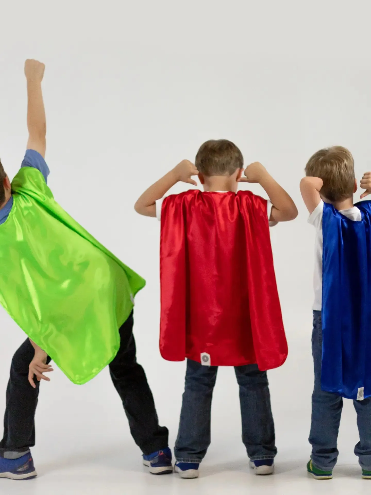 Black - Kids Superhero Cape