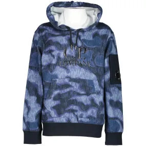 C.P. Junior Hooded Camo Lens Sweatshirt