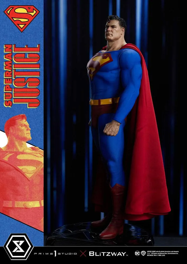 DC Comics Premium Masterline Series Statue 1/4 Superman Justice Comics 57 cm