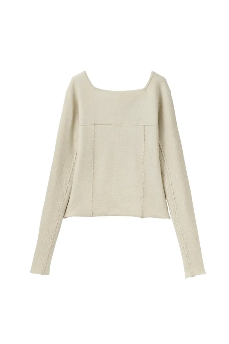 design cut square tops/2color