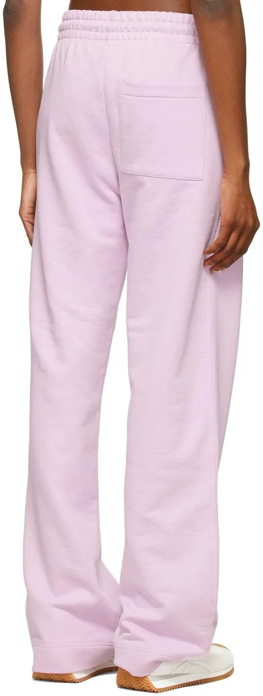 Dries Van Noten Purple French Terry Lounge Pants