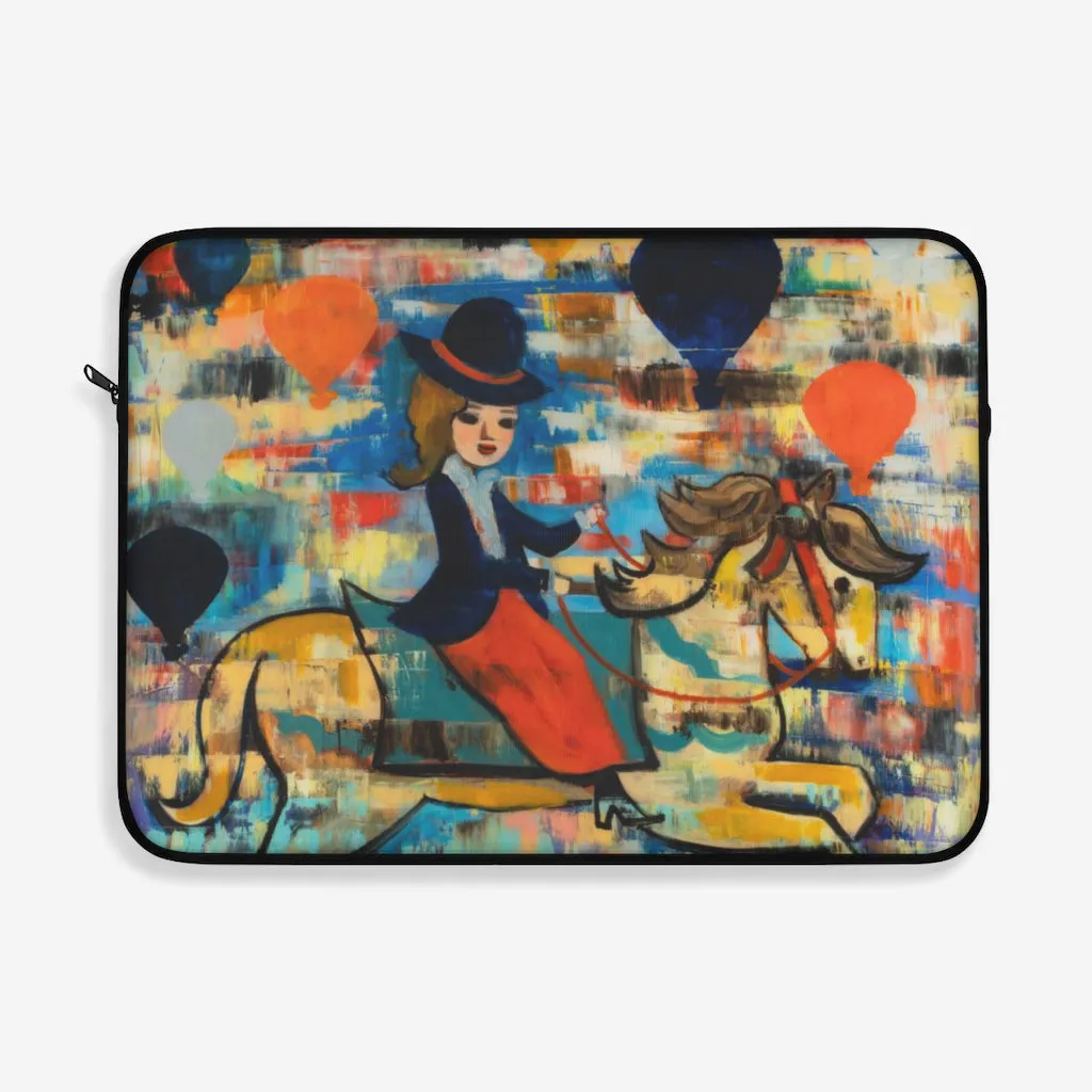 Happy Balloon Laptop Sleeve
