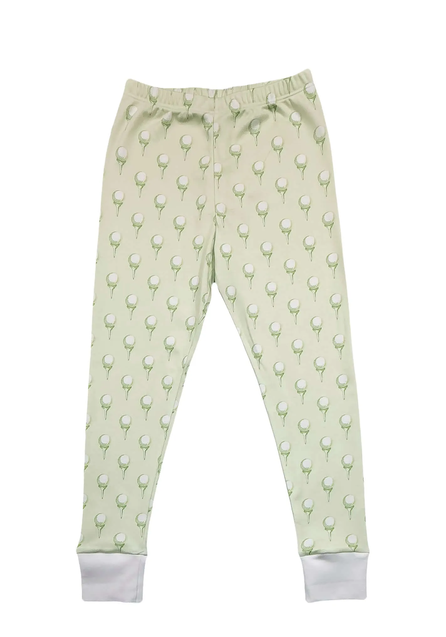 Jekyll 2 Piece Pima Pajamas  - Golf Print