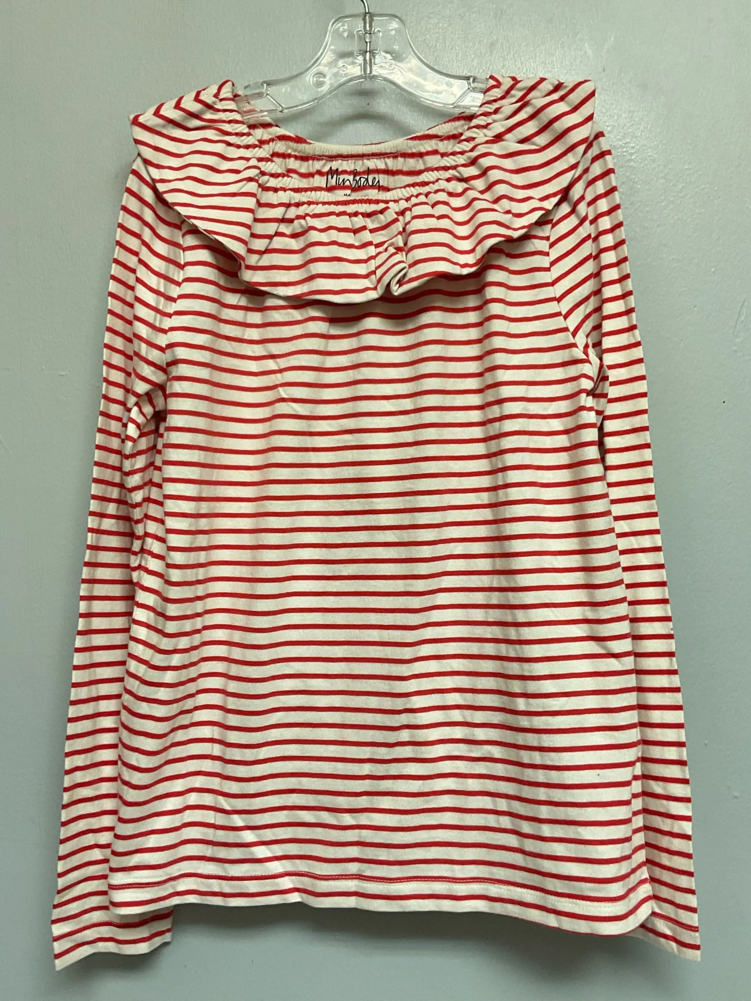 mini Boden Size 10 Red Cotton Big Girls Tees/Polos/Tunics