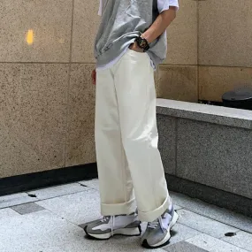 OH Straight Wide Leg Pants