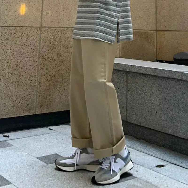 OH Straight Wide Leg Pants