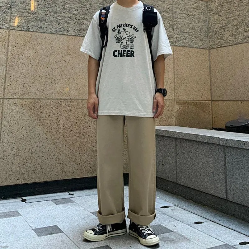 OH Straight Wide Leg Pants