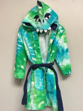 Size 5 Blue & Green Turtles Terry Boys Robes