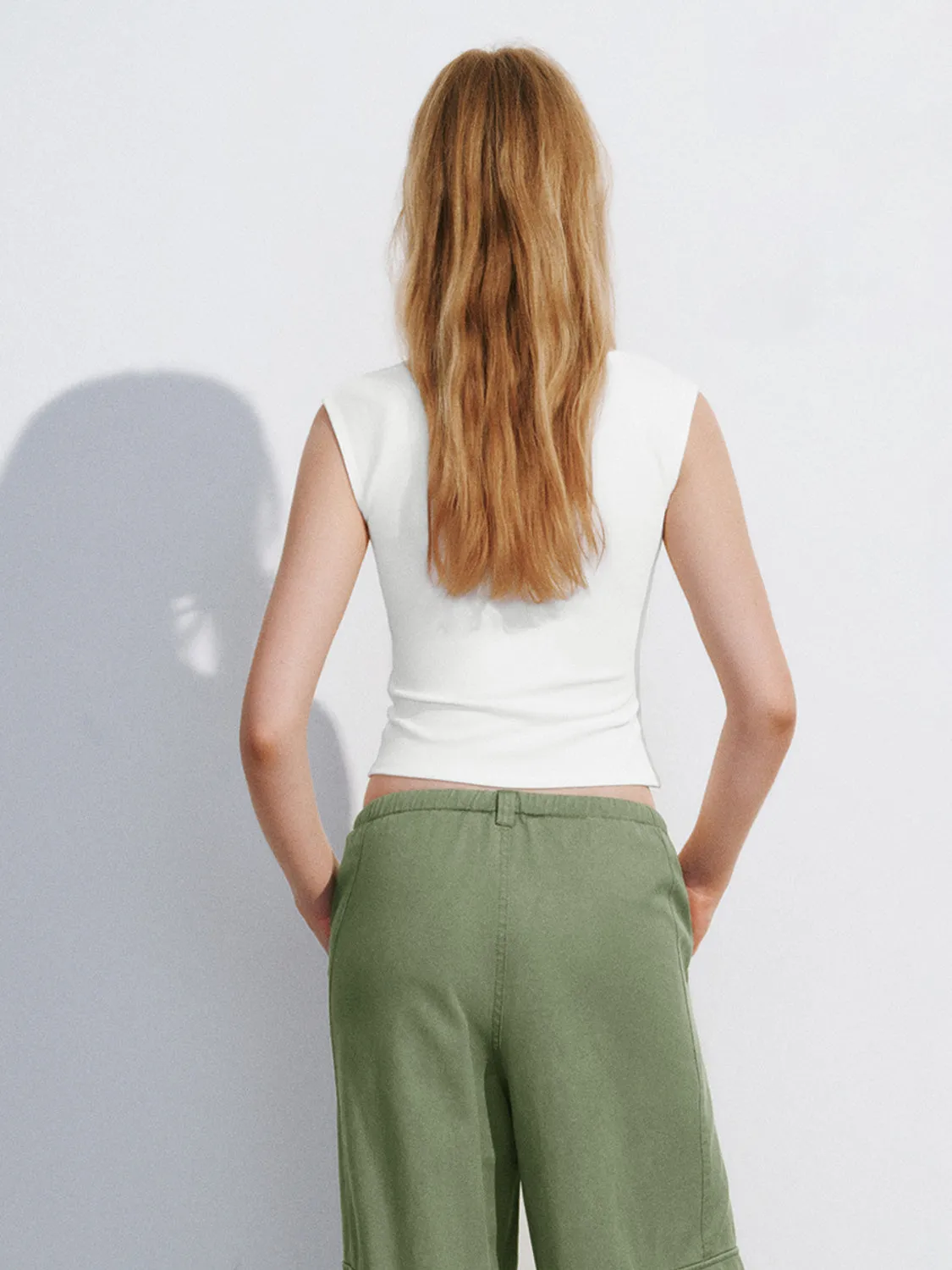 Square Neck Tank Tops