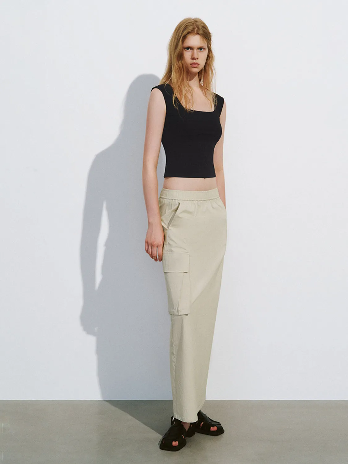 Square Neck Tank Tops