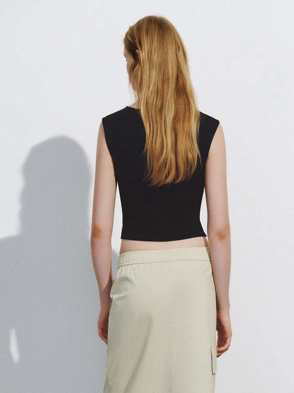 Square Neck Tank Tops