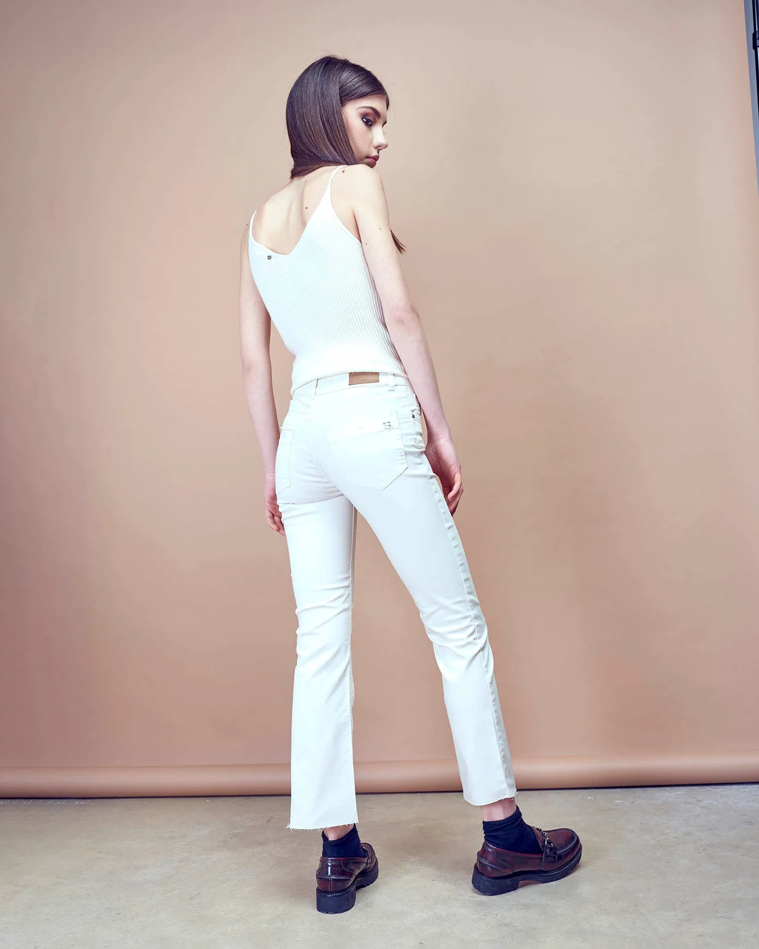 Straight leg pants