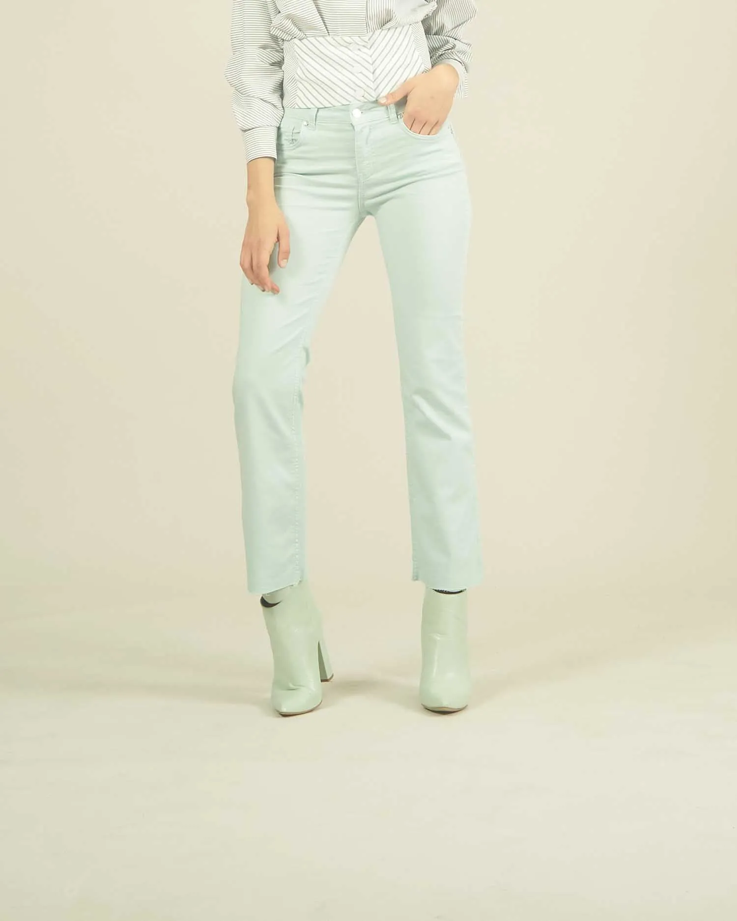Straight leg pants