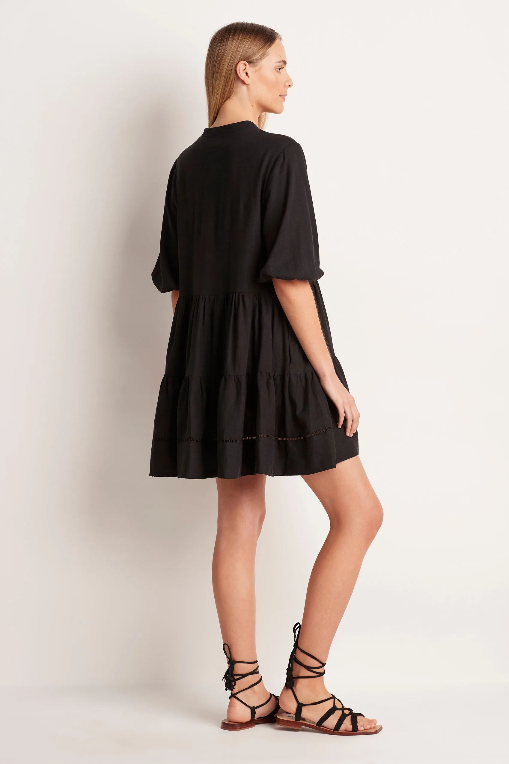 Tiered Mini Dress
