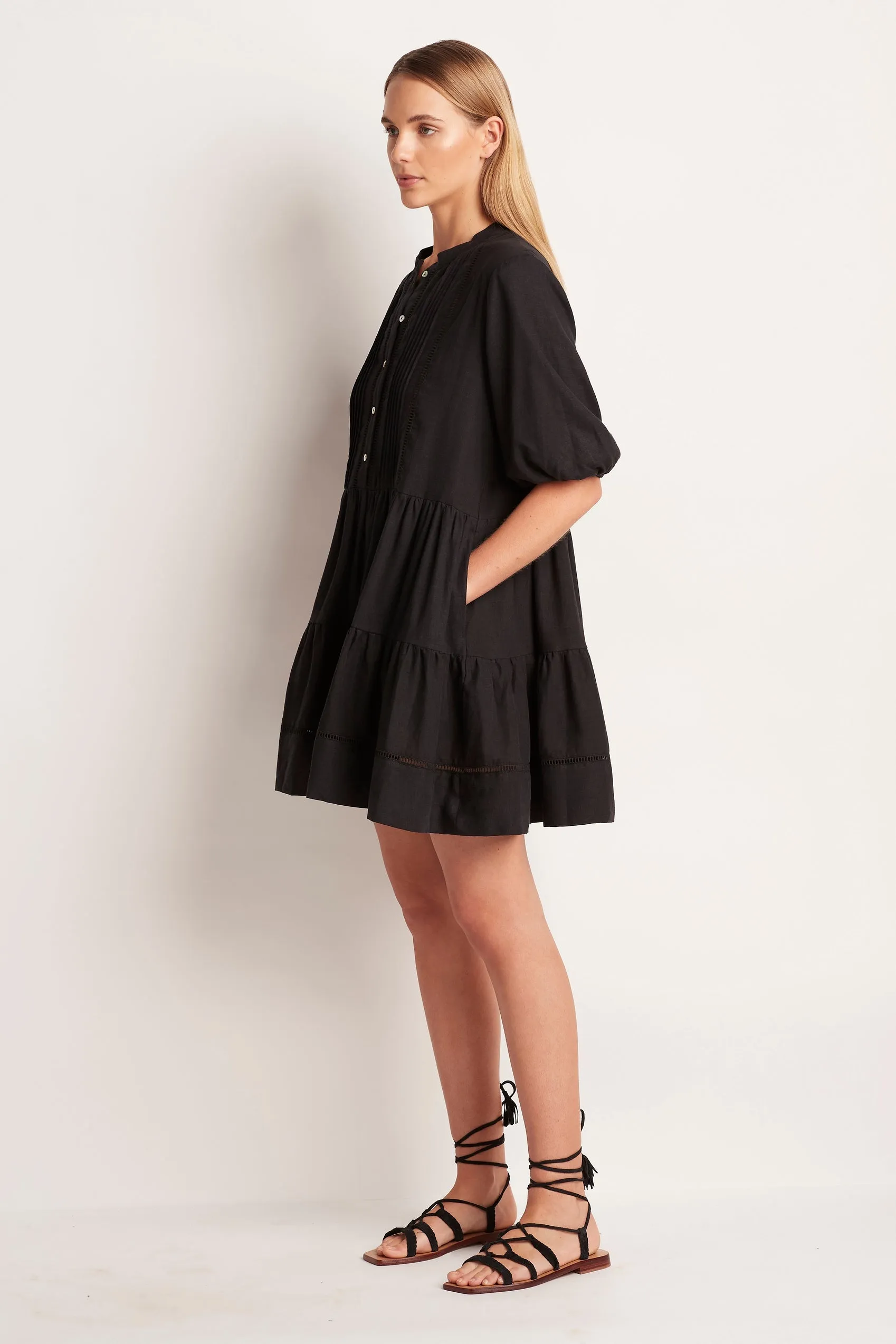 Tiered Mini Dress