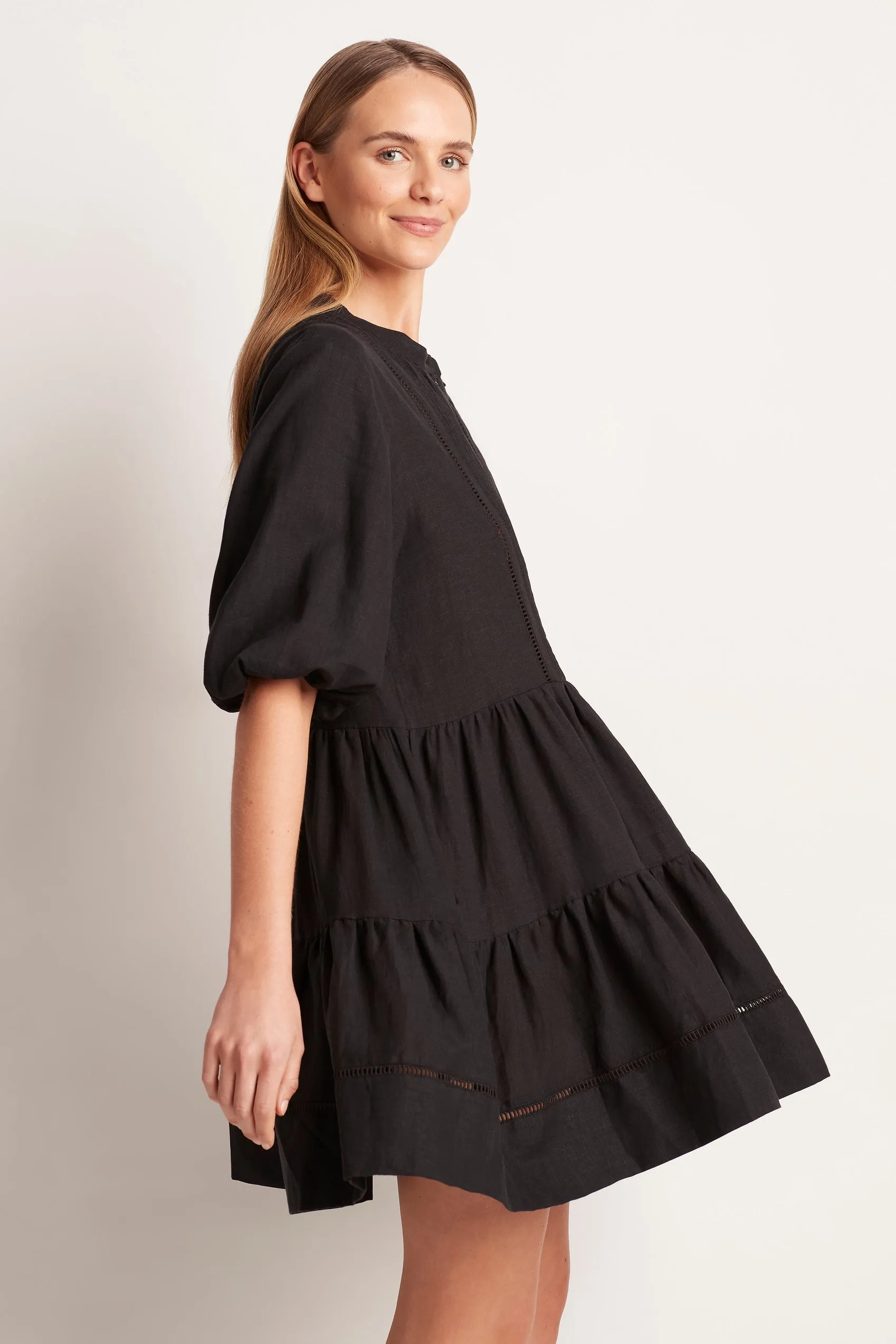 Tiered Mini Dress
