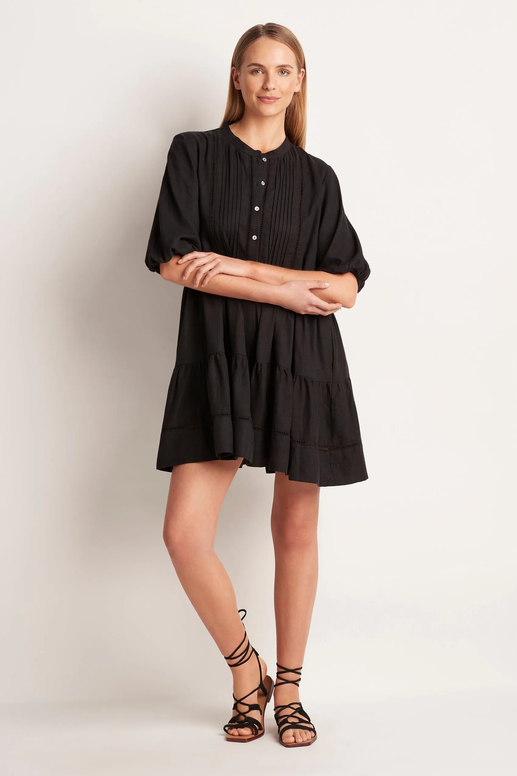 Tiered Mini Dress