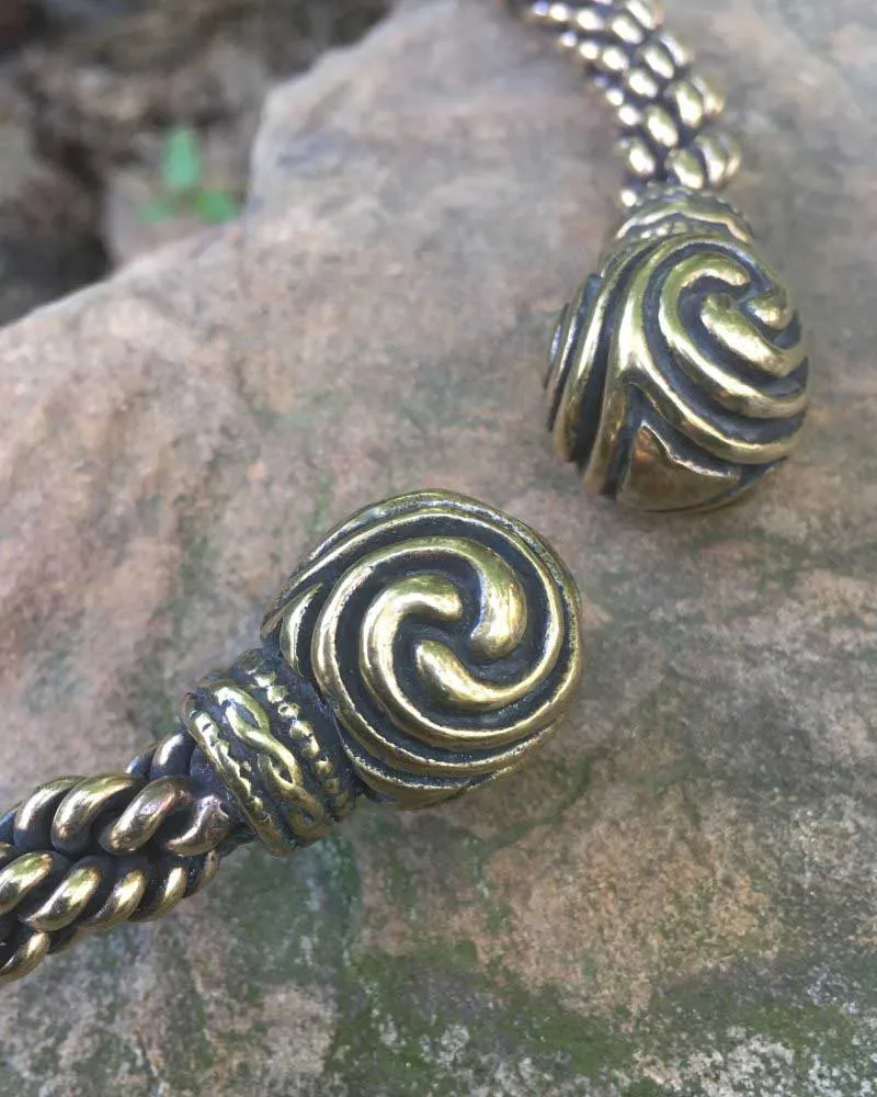 Triskele Torc - Heavy Braid