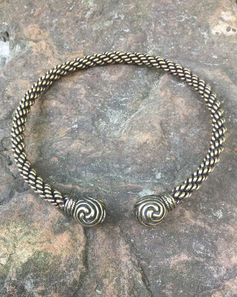 Triskele Torc - Heavy Braid