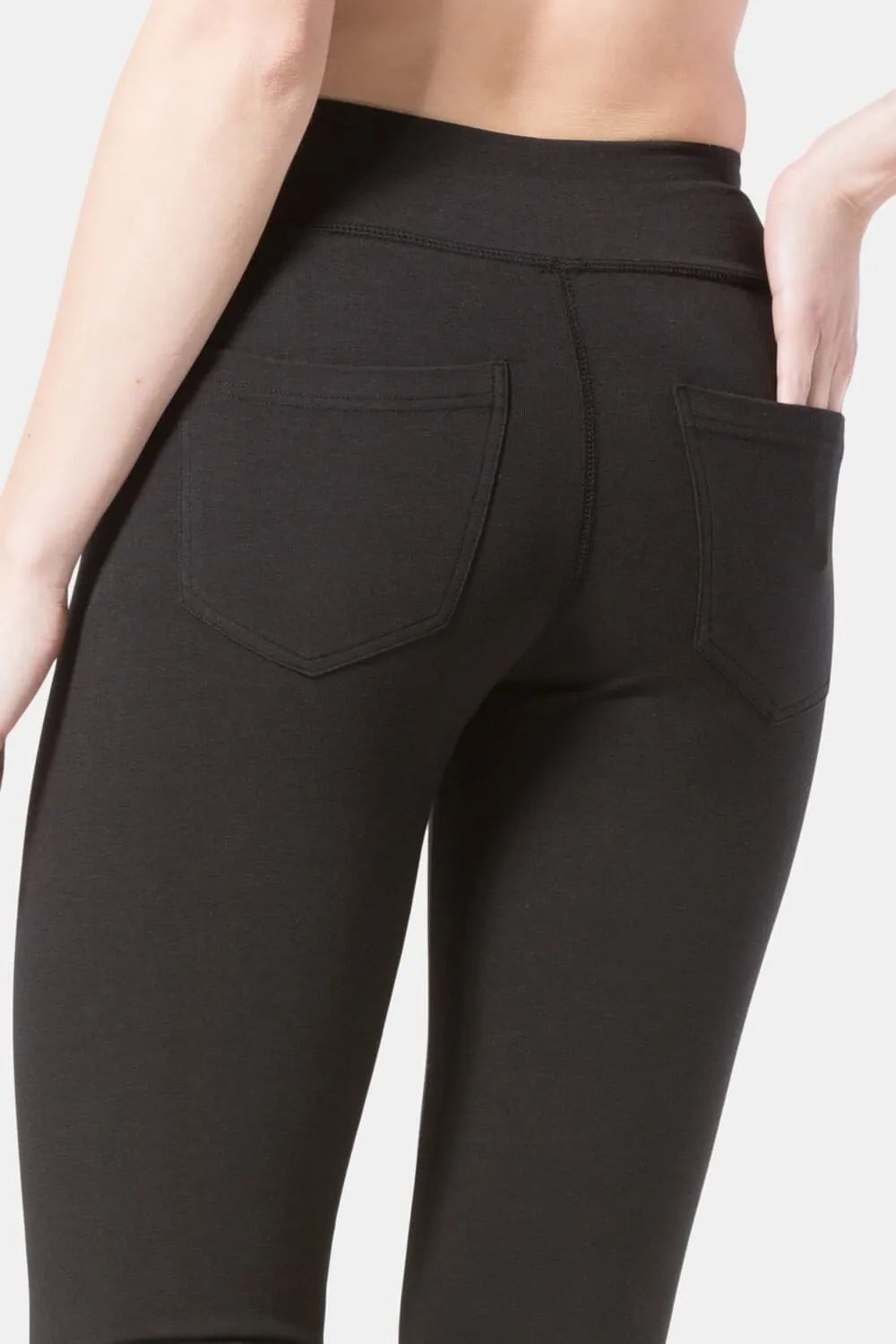 Women's EcoFabric™ Straight Leg Yoga Pant with Back Pockets
