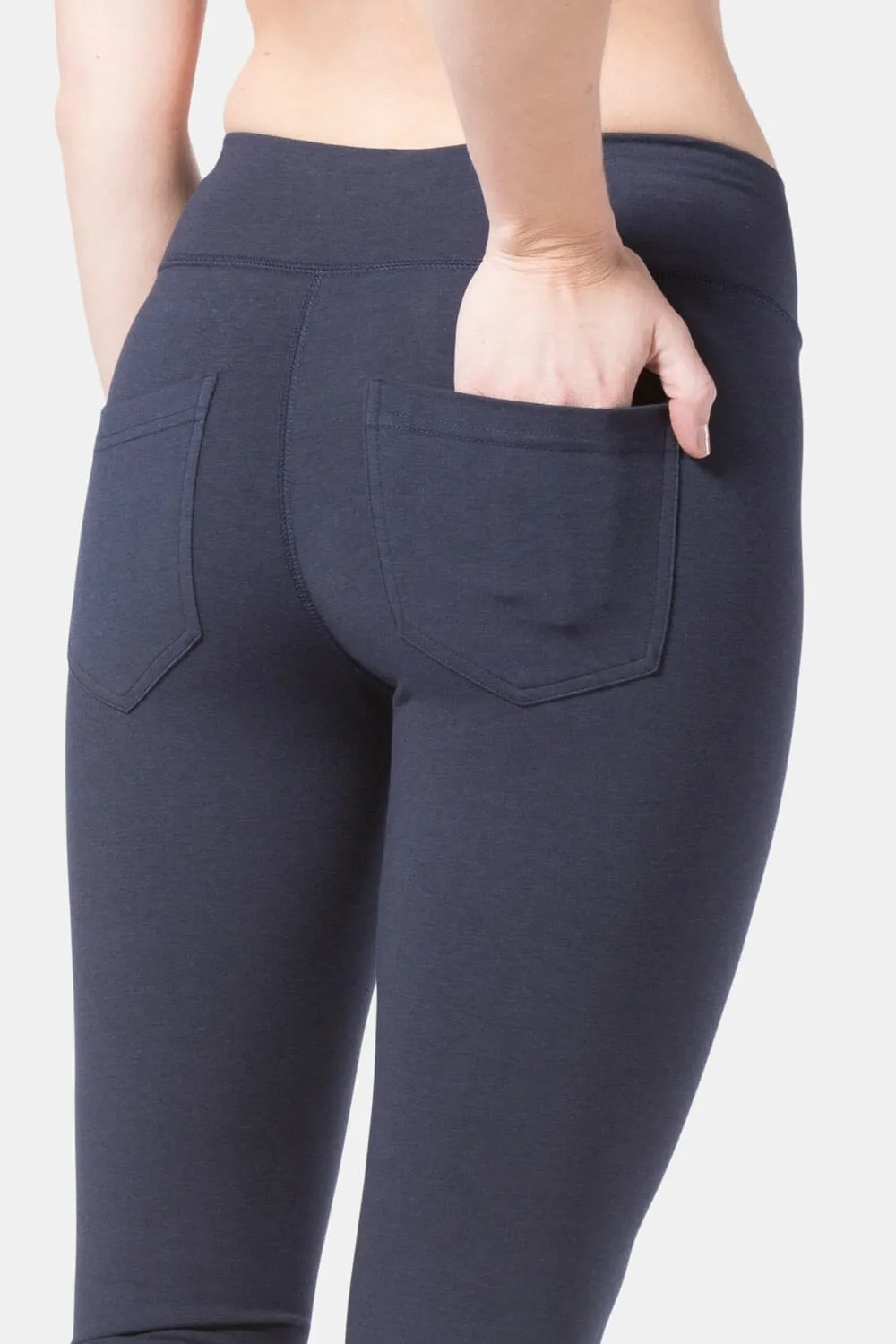 Women's EcoFabric™ Straight Leg Yoga Pant with Back Pockets
